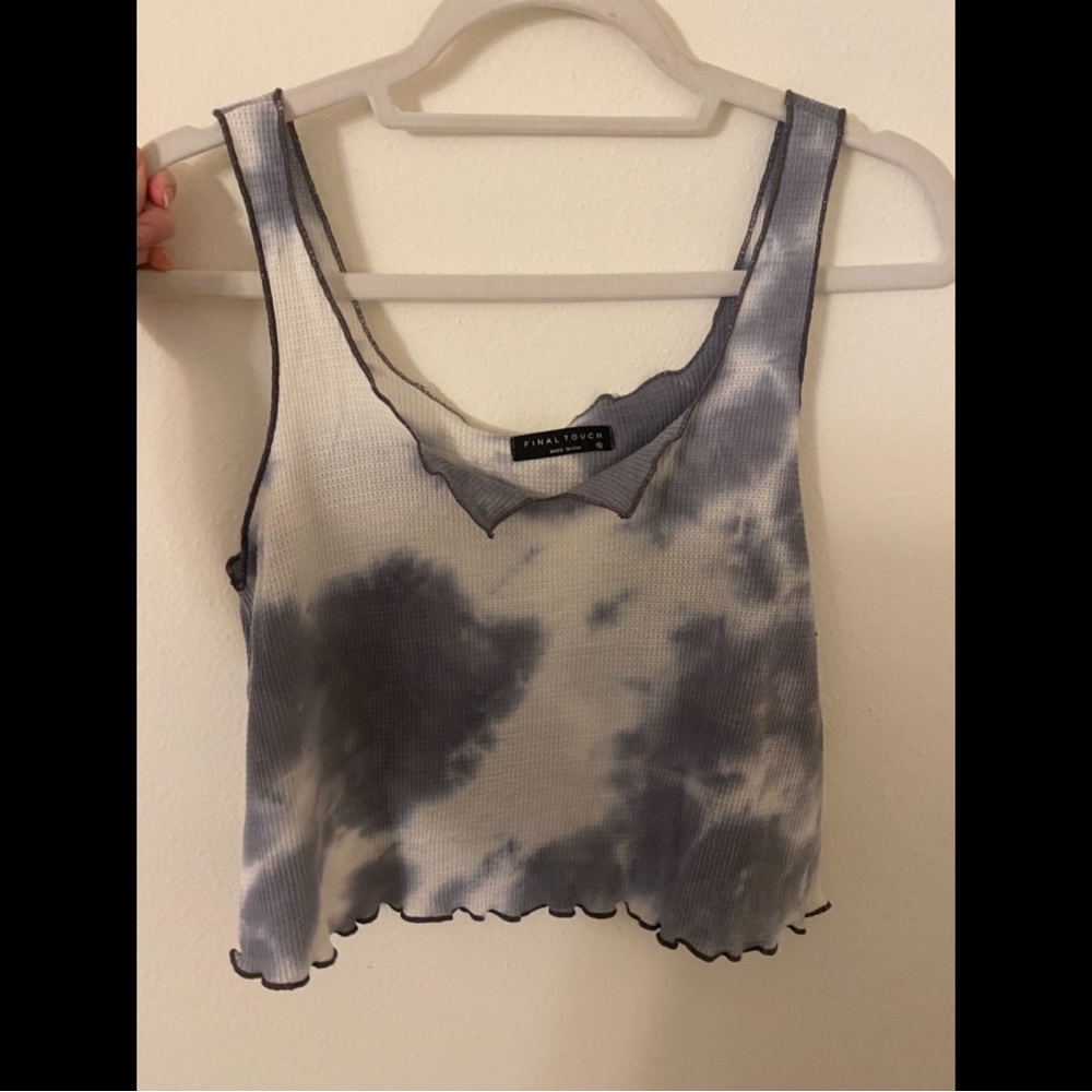 Tie Dye Cropped Tank